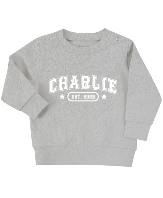 PERSONLIG SWEATSHIRT – DITT BARNS NAMN