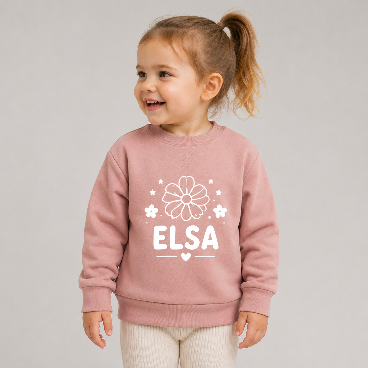 PERSONLIG SWEATSHIRT – DITT BARNS NAMN